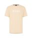 Mens Hbw Logo T-shirt Blue Beige Boss-1