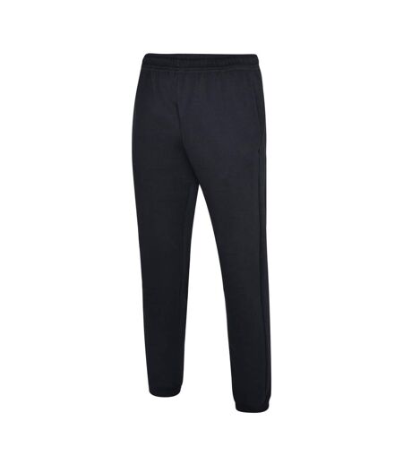 Mens Club Leisure Jogging Bottoms Grey Marl White Umbro