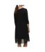 Robe de Grossesse et Allaitement Noire Femme Mamalicious Raina - M