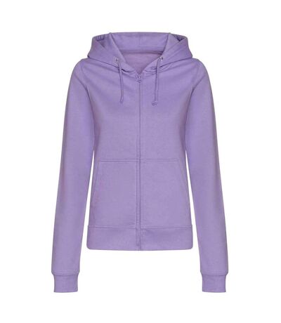 AWDis Womens/Ladies Girlie College Hoodie (Digital Lavender)