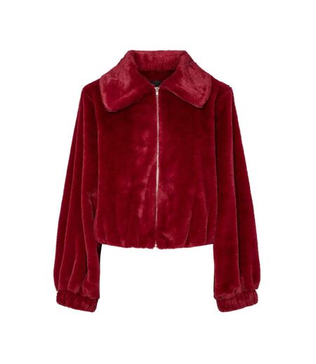 Veste rouge femme pieces frances