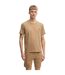 T-shirt Manches Courtes Mixmatch Homme Beige Boss-4