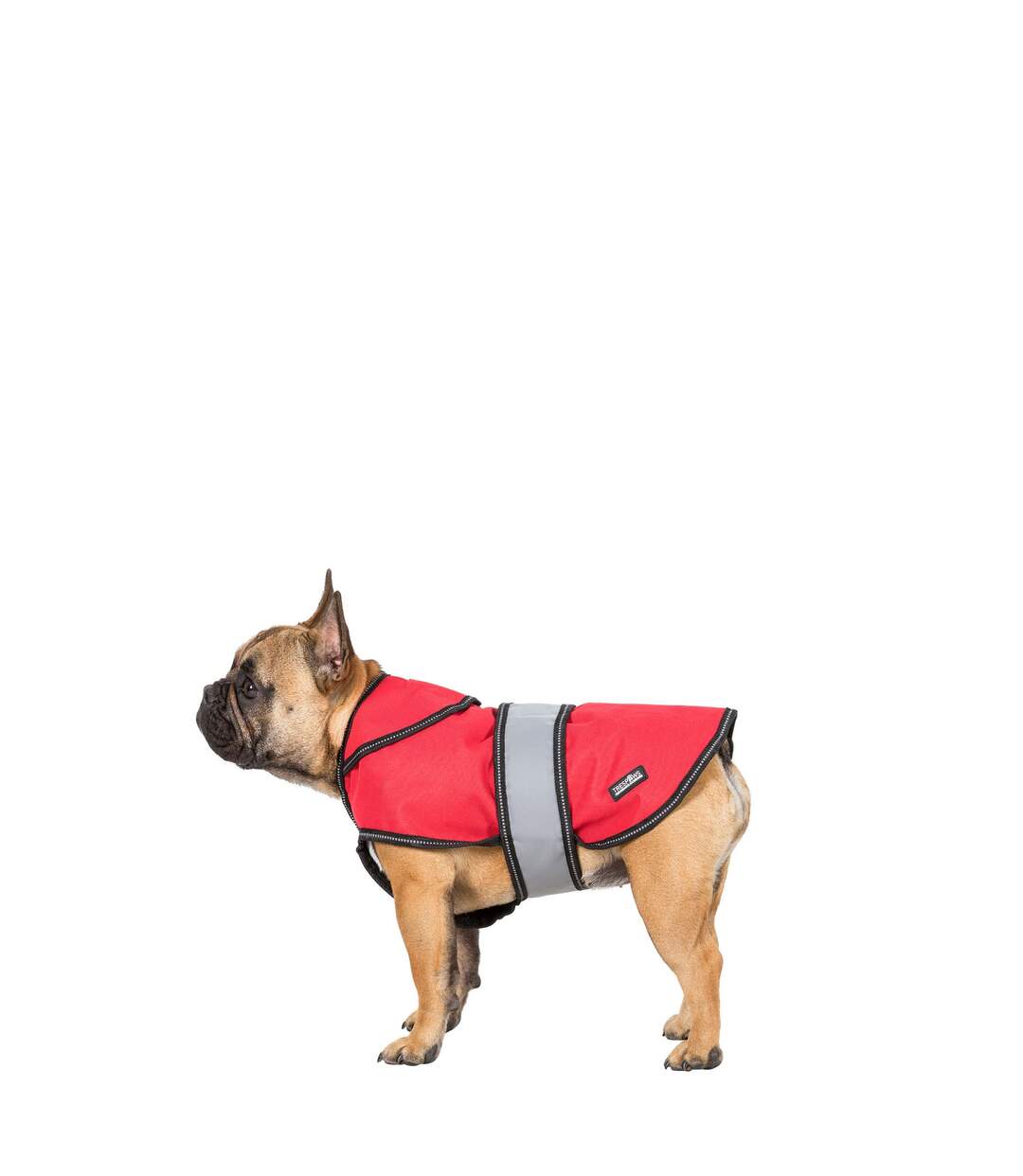 Duke weatherproof dog jacket with removable inner fleece xxs red Trespass-2