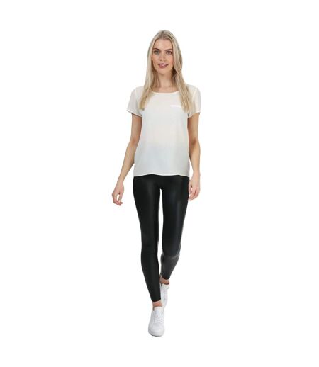 Womens/ladies cool coated leggings black Only