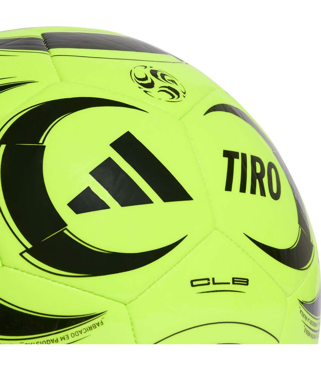 Ballon De Foot Tiro League J350 Taille 5 Jaune Noir Adidas-3