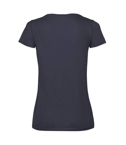 Fruit of the Loom - T-shirt - Femme (Bleu marine foncé) - UTPC5765