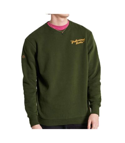 Sweat Vert Foncé Homme Superdry WQN - M