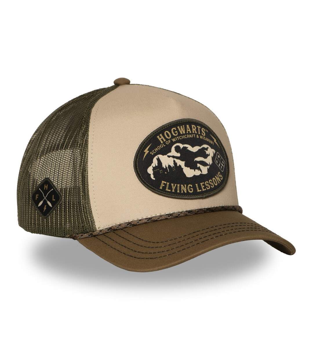 Casquette trucker premium avec filet et patch Harry Potter Flying2 Capslab-3
