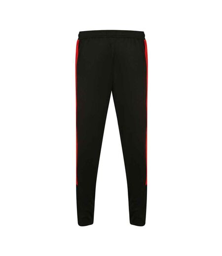 Pantalon De Survêtement Adulte Noir Rouge Finden & Hales