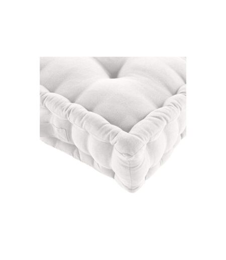 Coussin de Sol Twily 50x50cm Blanc