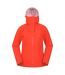 Veste imperméable arlberg femme orange sanguine Mountain Warehouse