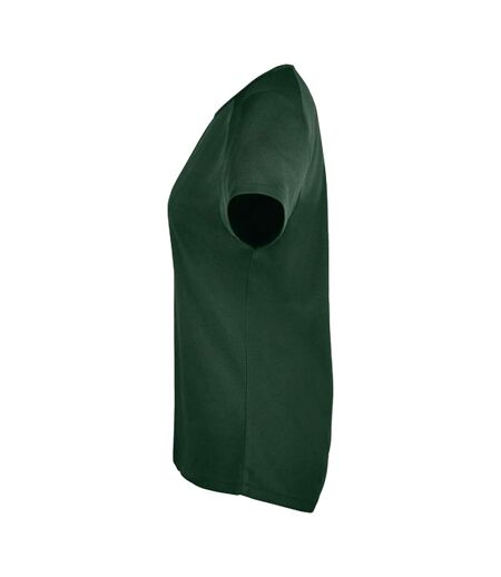 T-shirt Sporty Femme Vert Forêt SOLS