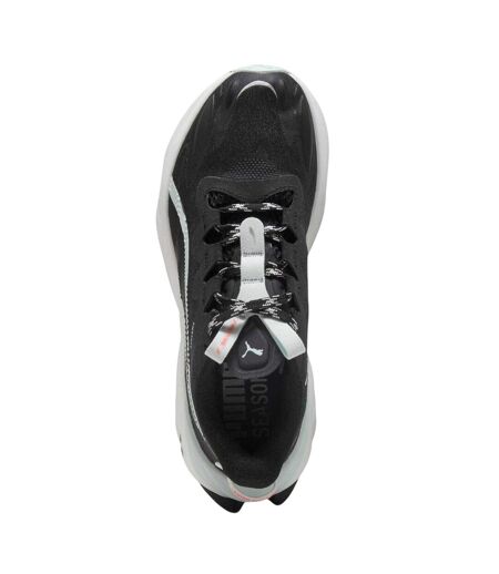 Womens/ladies Fast Trac Nitro 3 Shoes Black Red Puma