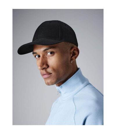 Urbanwear 6 Panel Snapback Cap Black Beechfield