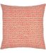 Furn Rocco Patterned Throw Pillow Cover (Coral/Gray) (One Size) - UTRV2157