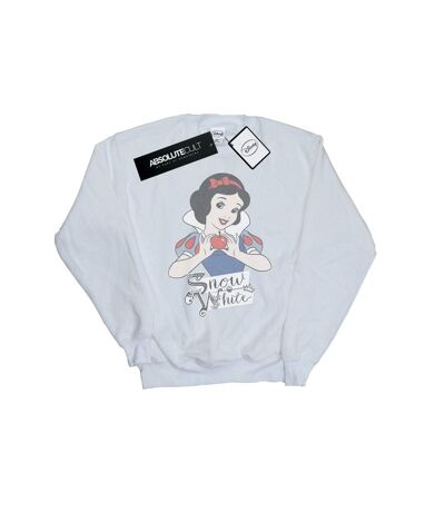 Disney Princess Womens/Ladies Snow White Apple Sweatshirt (White)