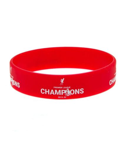 Liverpool FC - Bracelet PREMIER LEAGUE CHAMPIONS (Rouge) (Taille unique) - UTTA6514