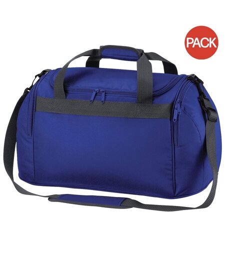 Lot de 2  Freestyle sac de voyage 26 litres taille unique bleu roi vif Bagbase