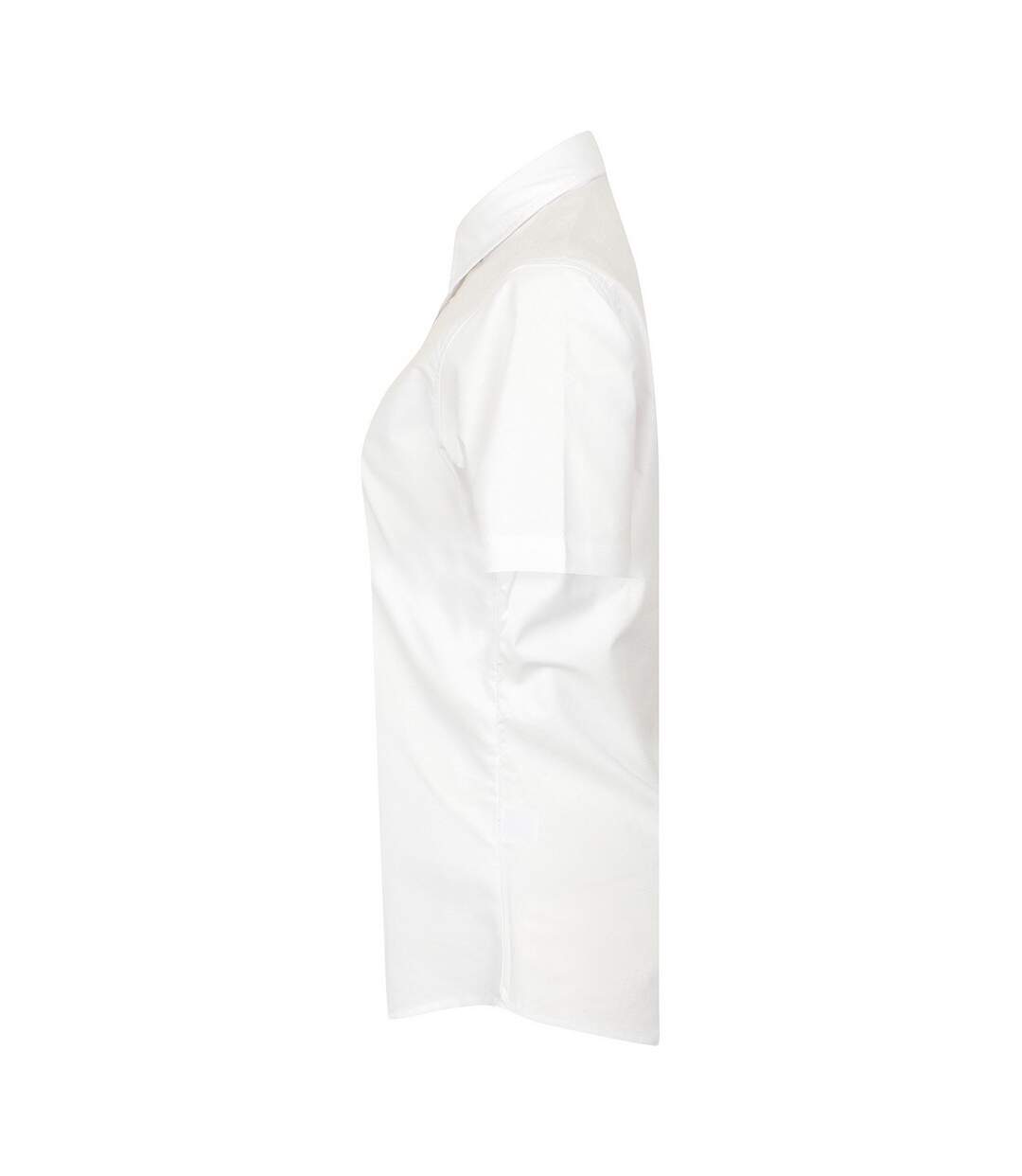 Chemisier Manches Courtes Femme Blanc Henbury-3