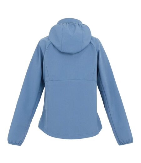 Veste Softshell Bourda Femme Bleu Blanc Regatta