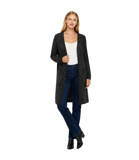 Cardigan Manches Longues Doffy Femme Noir Vero Moda