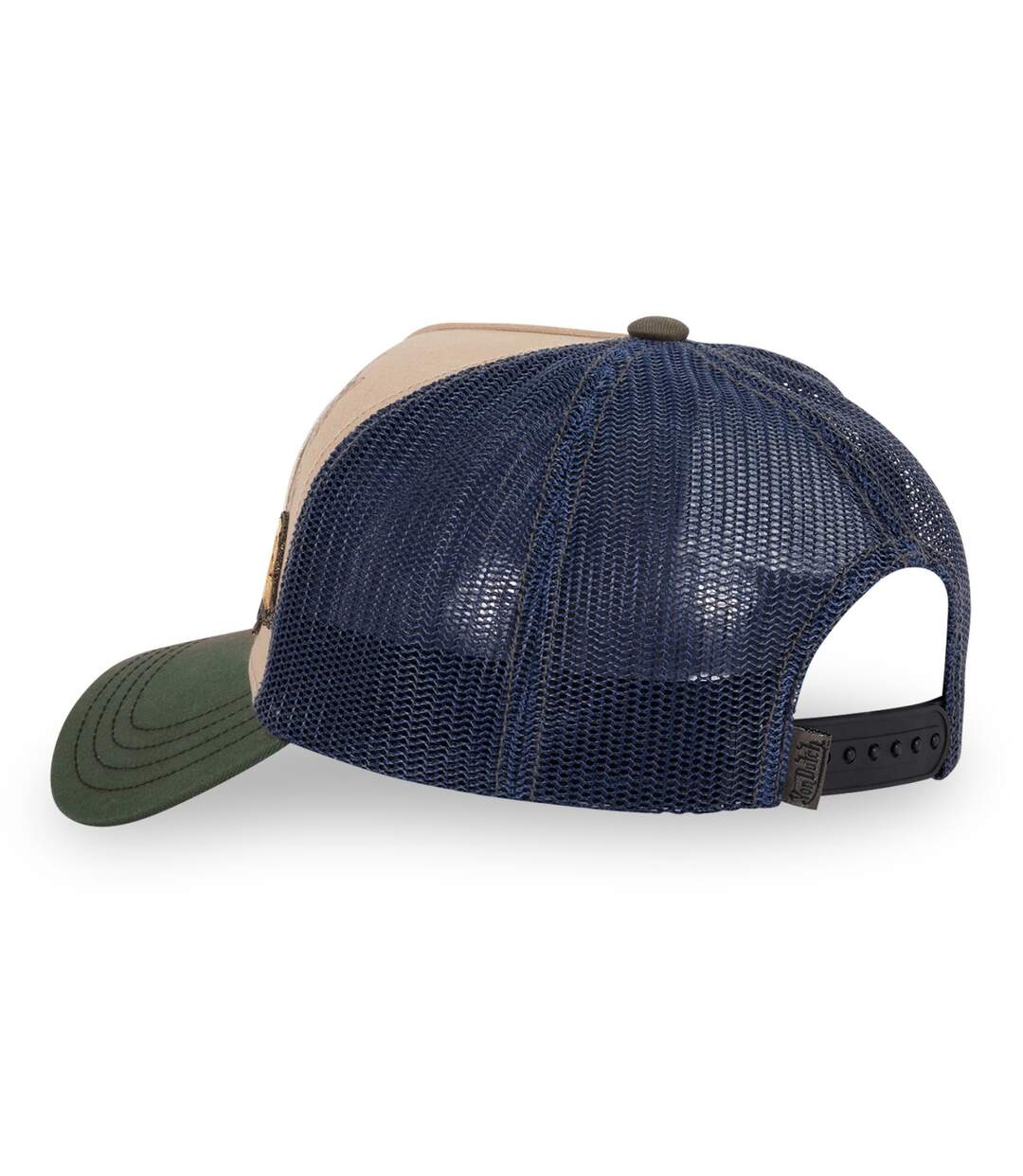 Casquette trucker avec filet en sergé de coton Patches Vondutch-4