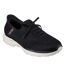 Baskets Go Walk Femme Noir Rose Vif Skechers-4