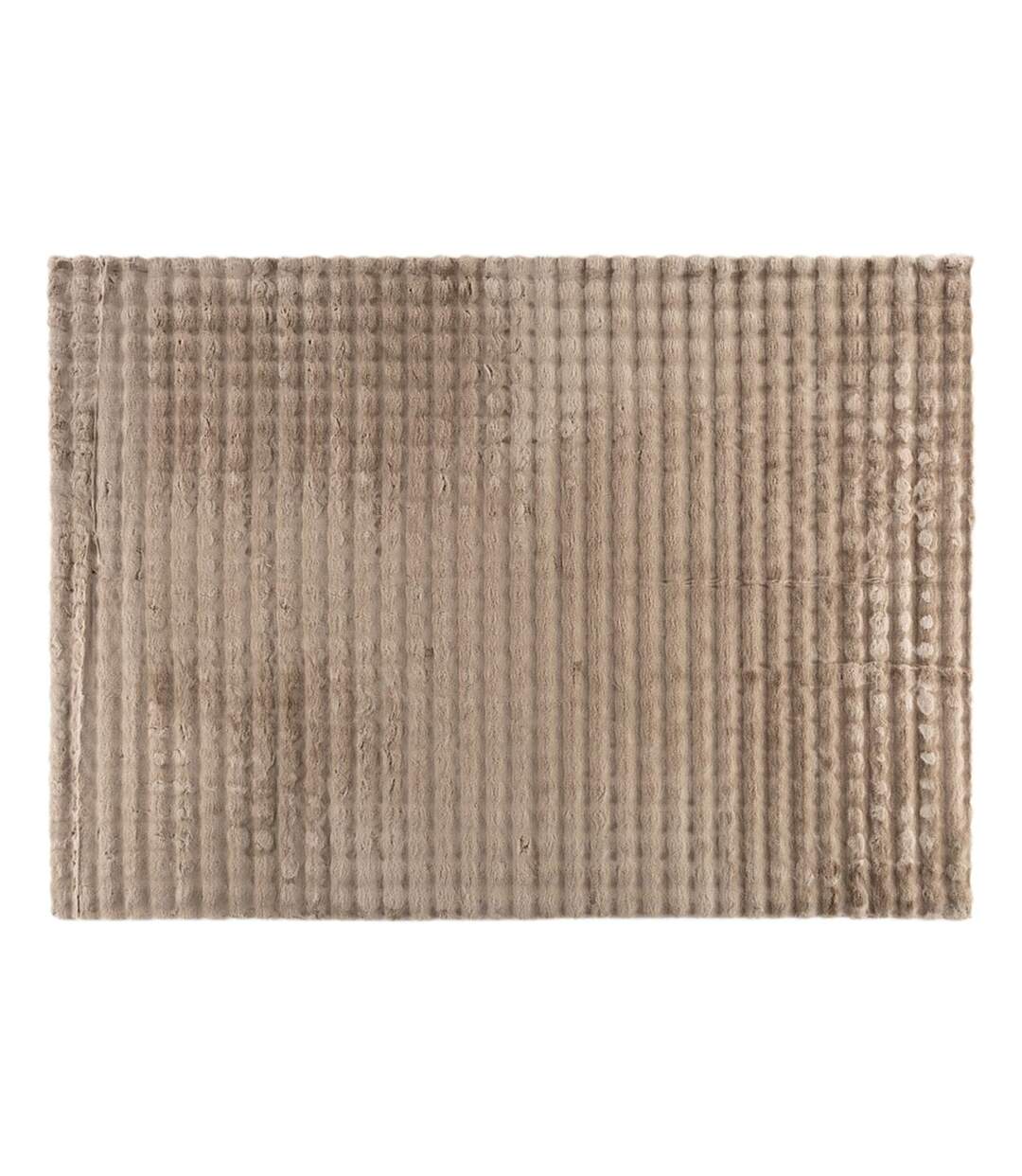 Tapis Imitation Fourrure Novis 200x290cm Beige-1