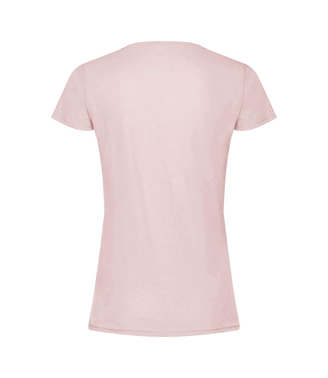 T-shirt iconic femme rose pâle Fruit of the Loom