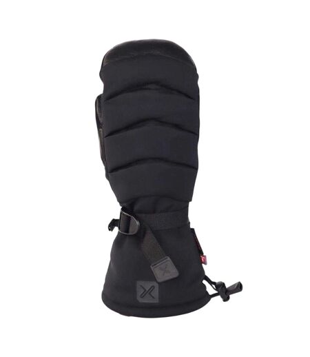 Unisex Adult Finse Leather Ski Mittens Black Extremities