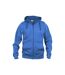 Veste À Capuche Basic Homme Bleu Roi Clique-1