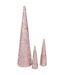 Cône Déco Sequins 120cm Rose Clair-2