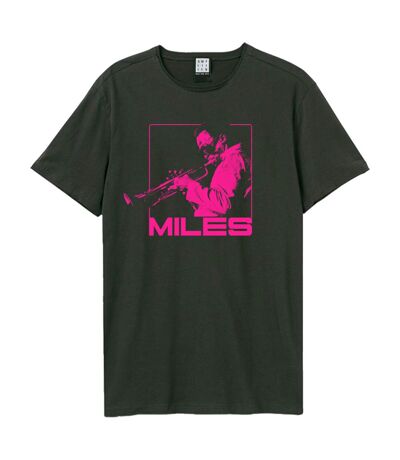 T-shirt Blowin Adulte Charbon Amplified