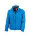 Mens classic soft shell jacket azure Result