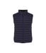 Womens/ladies lightweight puffer gilet navy New Morning Studios-1