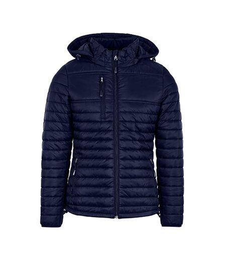 Doudoune Motif/style Matelassé Premium Femme Bleu Marine HRM