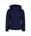 Doudoune Motif/style Matelassé Premium Femme Bleu Marine HRM-1