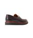 Mocassins penny sid homme marron / beige Base London-2