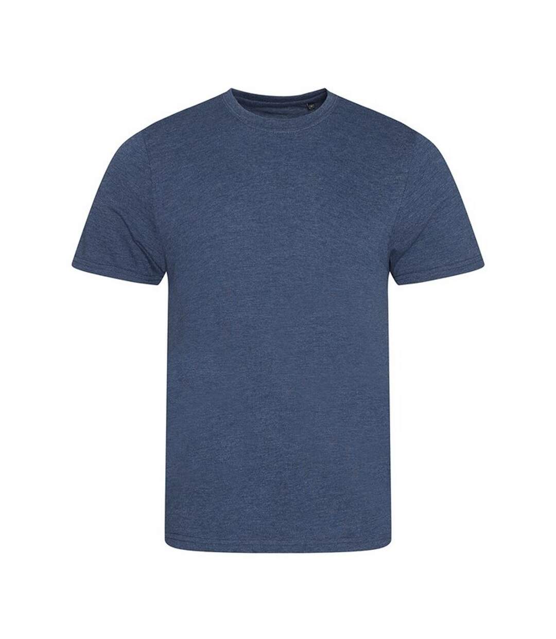 T-shirt homme bleu marine chiné Awdis