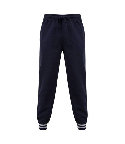 Front Row - Pantalon de jogging - Adulte (Bleu marine / gris chiné) - UTPC3976