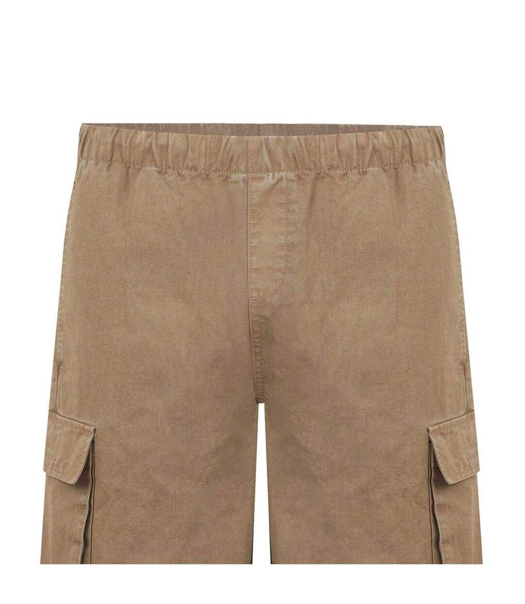 Unisex Adult Wide Leg Cargo Trousers Khaki Green SoulCal-3