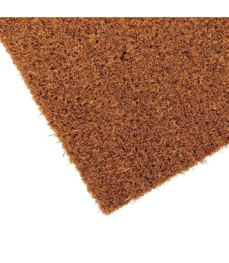Paillasson en Coco Joyeuses Fêtes 40x60cm Marron