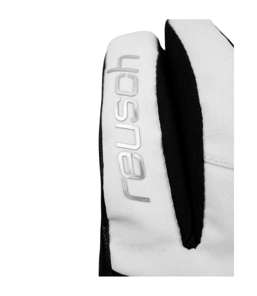 Gants De Ski Motif/style Blocs De Couleurs Tessa Adulte Blanc Noir Reusch-3