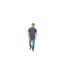 Mens Brigman Slub T-shirt Navy Slub Bewley & Ritch-1