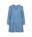 Robe bleu femme vila nopa-1