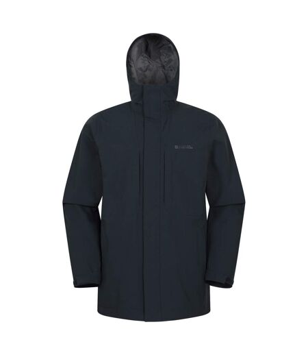 Mens Ridge Waterproof Jacket Navy Mountain Warehouse