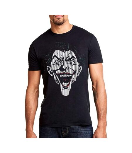 T-Shirt noir homme dc comics joker lines