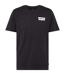 Mens Logo Cotton Regular T-shirt Black Levis-1