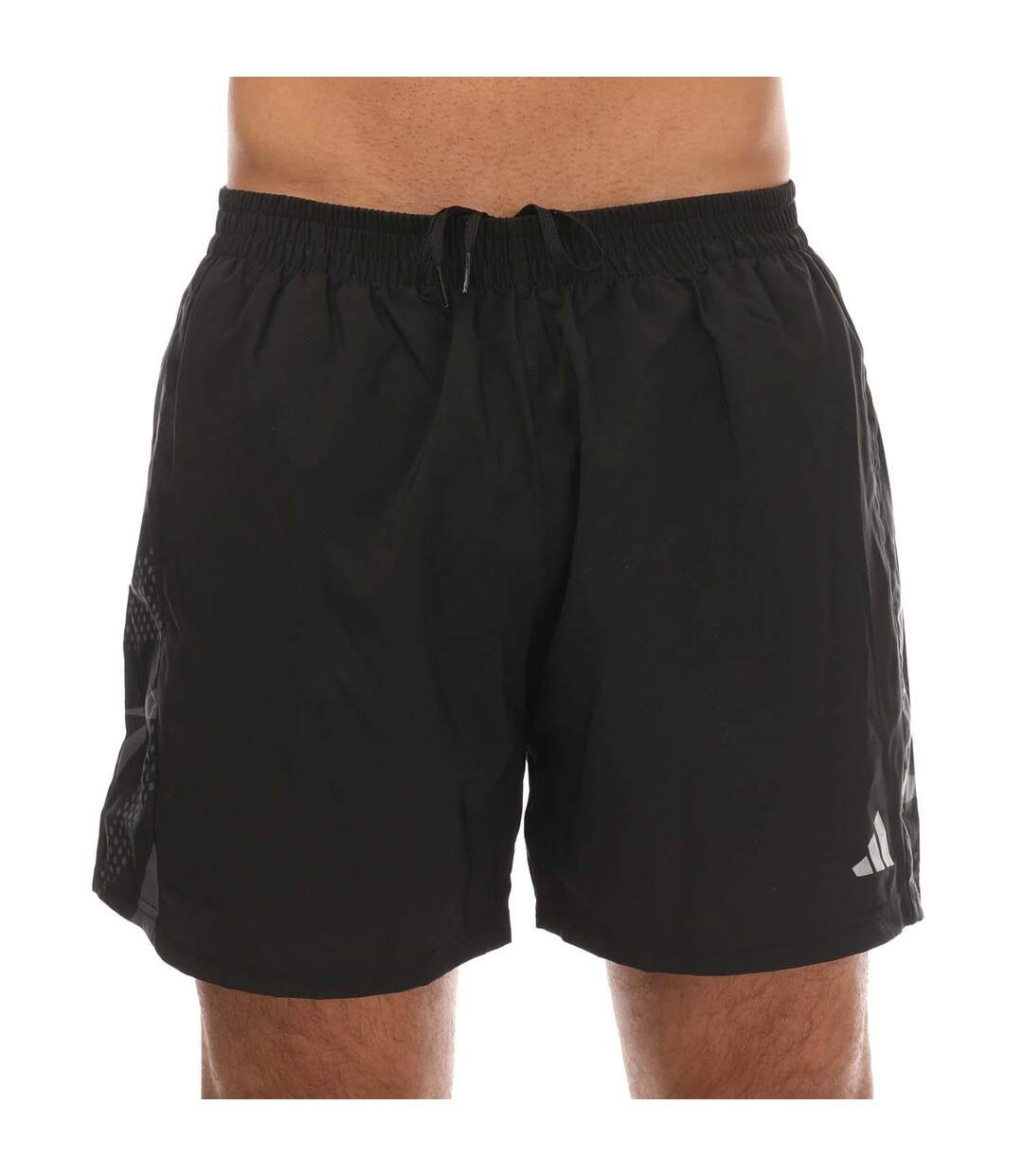 Short own the run homme noir / gris Adidas-3