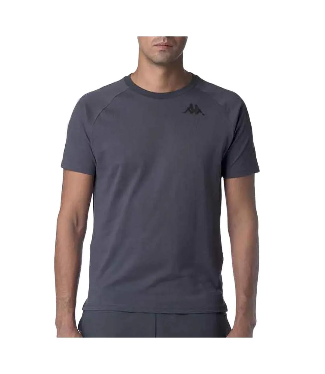 T-Shirt gris homme kappa gonnis-1
